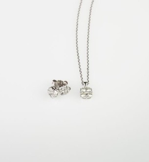 Diamond Cluster Elegance Set